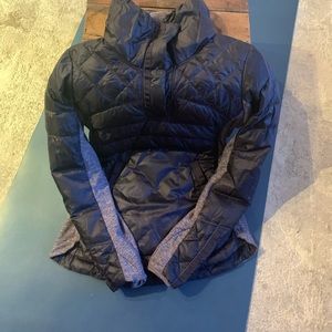 Lululemon down half zip jacket
